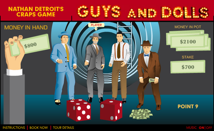 Guys and Dolls - Nathan Detroit's Craps Game